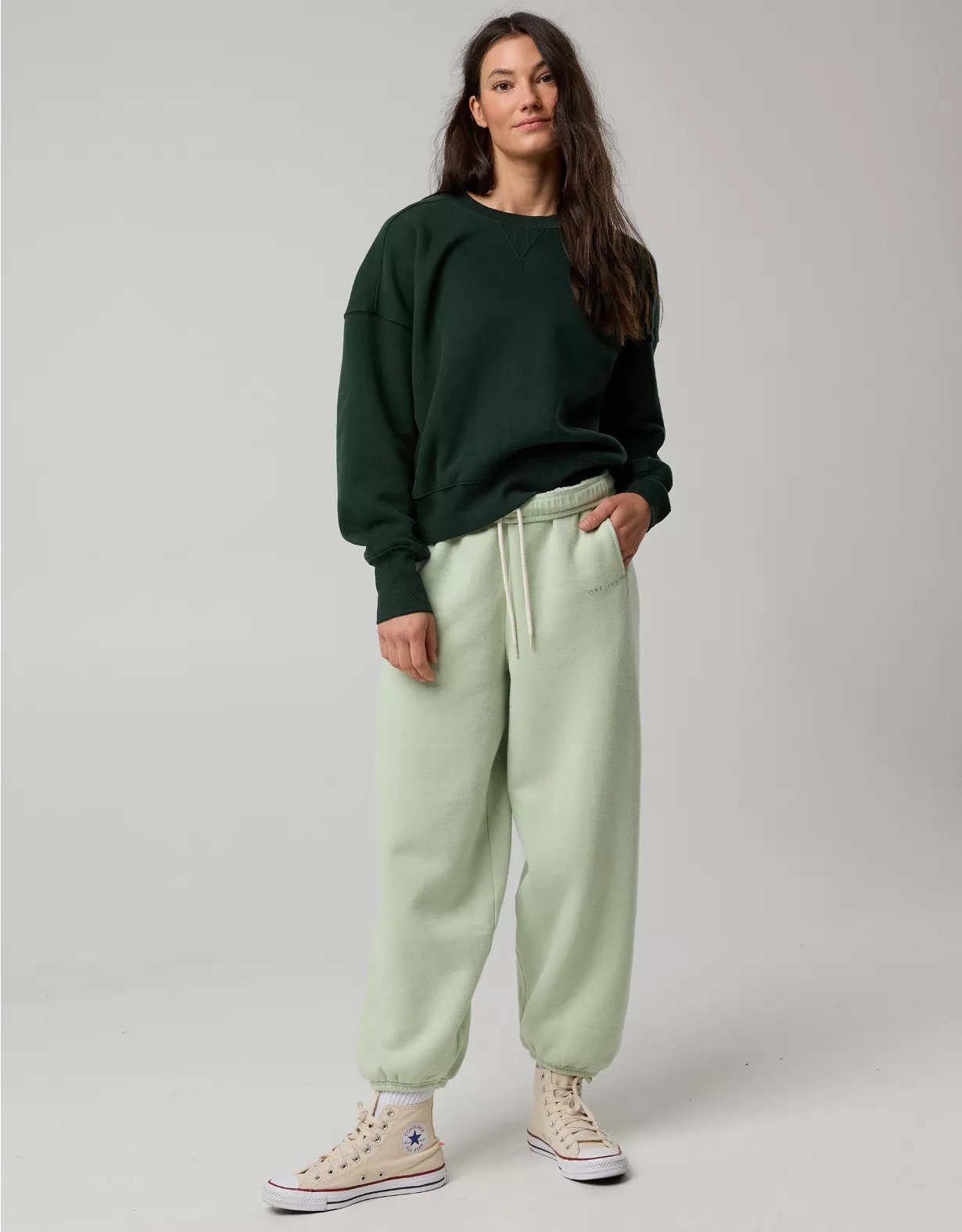 OFFLINE By Aerie Cloud Fleece Baggy Jogger