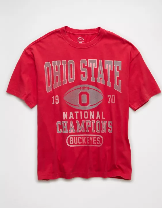 AE Boxy Ohio State Buckeyes Graphic T-Shirt - Image 3