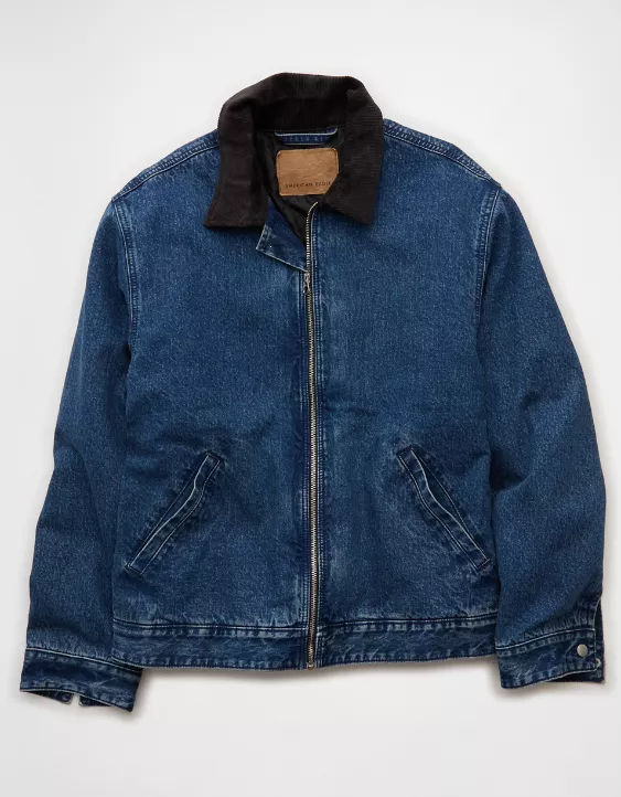 AE Denim Barn Jacket - Image 4