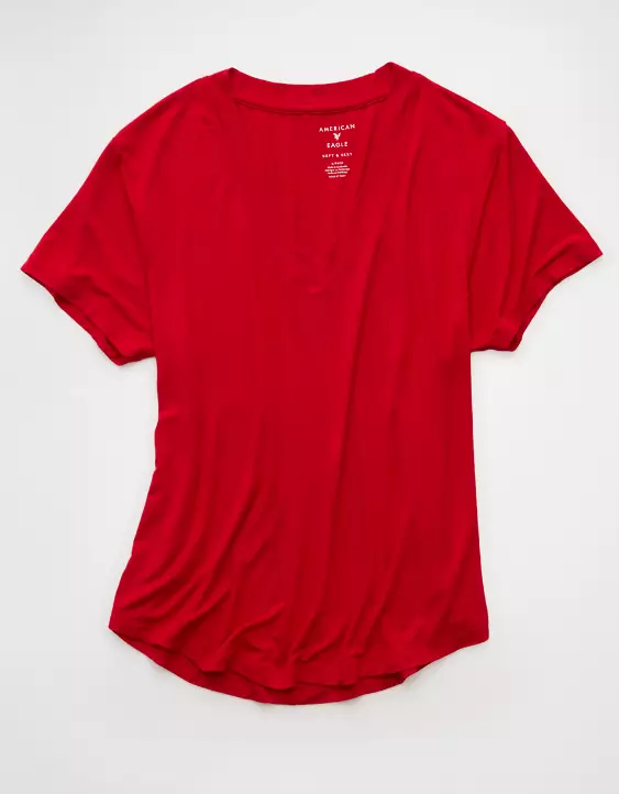 AE Soft & Sexy V-Neck T-Shirt - Image 3