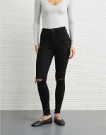 AE Next Level Ripped Super High-Waisted Jegging
