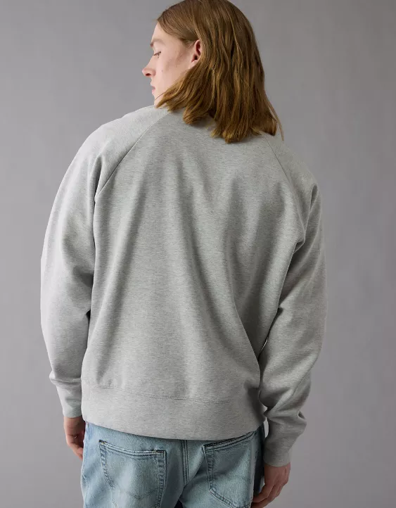 AE 24/7 Long-Sleeve Rugby Polo Sweatshirt - Image 2