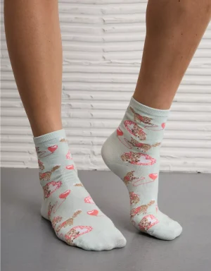 AE Valentine's Day Crew Socks