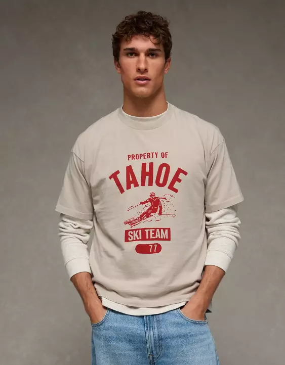 AE Boxy Destination Graphic T-Shirt - Image 5