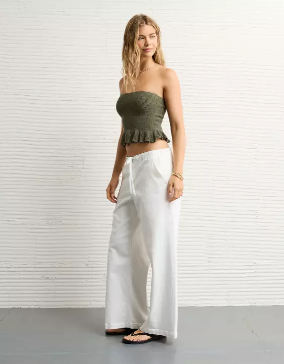 AE Stretch Low-Rise Ultra Wide-Leg Pull-On Jean - Image 5