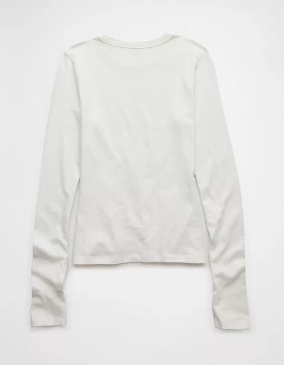 AE Long Sleeve Hey Baby Tee - Image 4