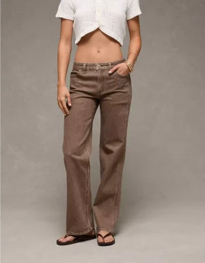 AE Stretch High-Waisted Stovepipe Jean