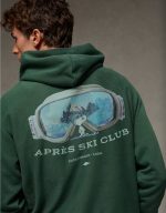 AE Snoopy Graphic Fleece Hoodie