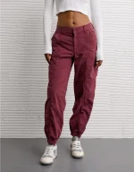 AE Snappy Stretch High-Waisted Baggy Cargo Jogger