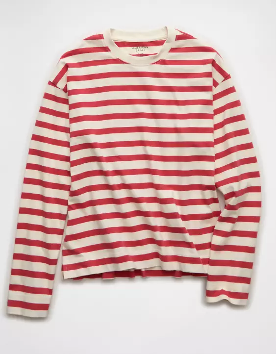 AE Striped Long Sleeve T-Shirt - Image 3