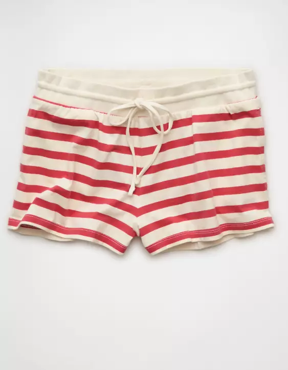 AE Stretch High-Waisted Fleece Shortie - Image 3