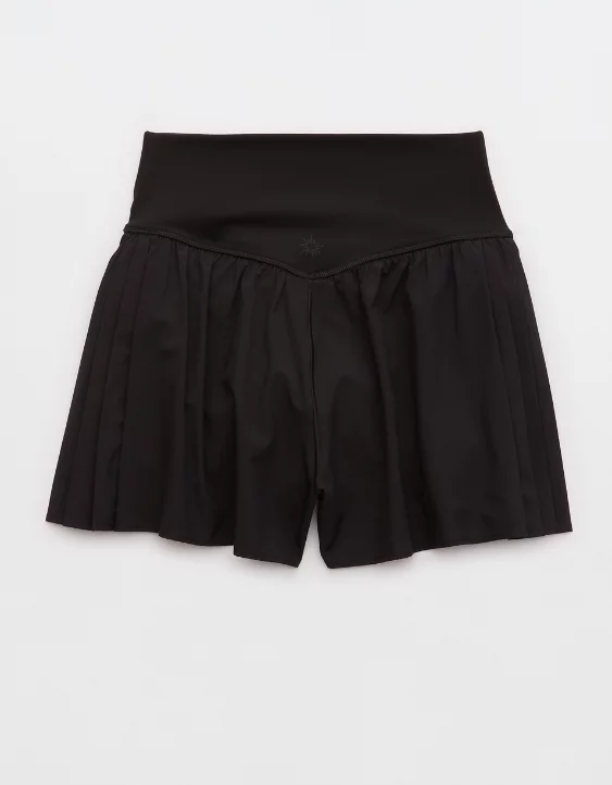 OFFLINE By Aerie Real Me Pleated Flowy Short - Image 5