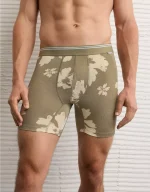 AEO Men's Floral Print 6" Ultra Soft Boxer Brief