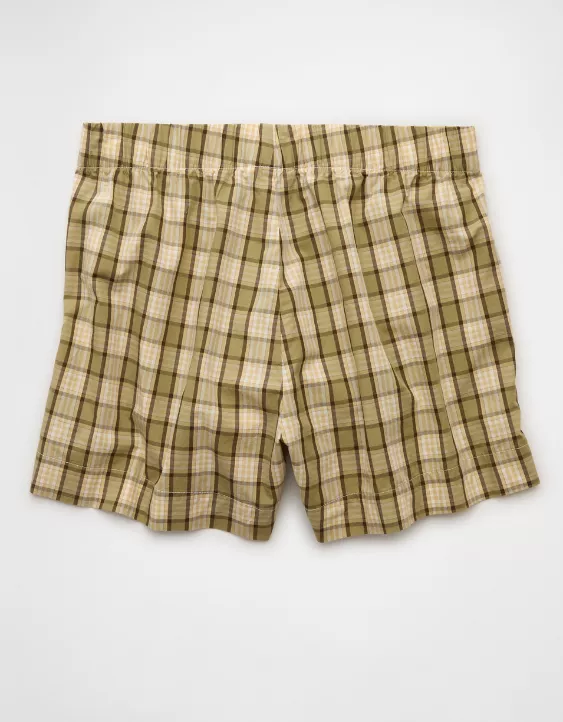 AE Plaid Boxer Sleep Short - Image 4