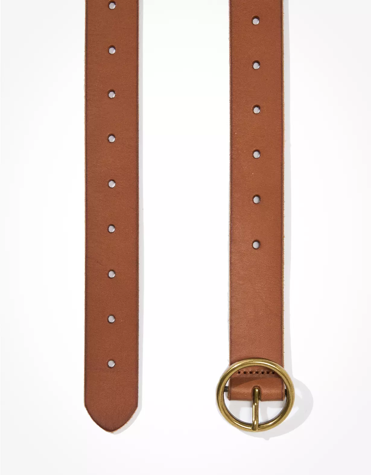 AE Oval Buckle Leather Belt - Image 2