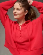 AE Big Hug Lace-Up Hoodie