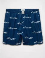 AEO Men's Coors Banquet Flannel Boxer Short