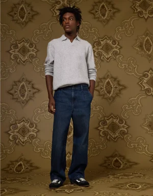 AE x Tru Kolors Pleated Denim Trouser