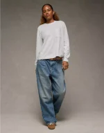 AE Everyday Luxe Long Sleeve T-Shirt