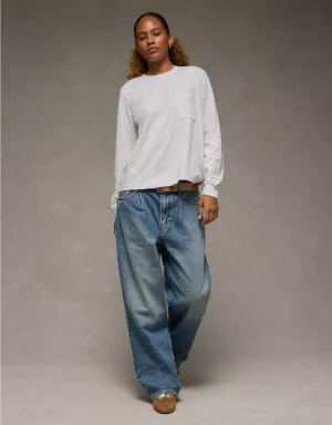 AE Everyday Luxe Long Sleeve T-Shirt