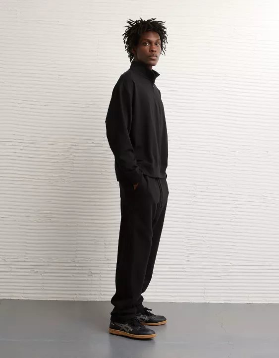 AE 24/7 Boxy Quarter-Zip Sweatshirt - Image 5