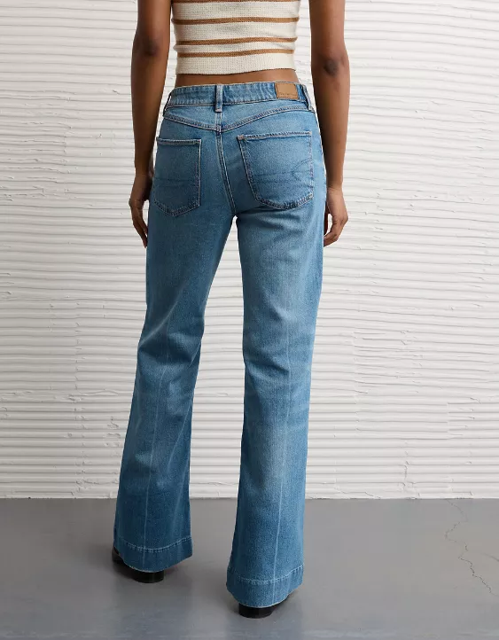 AE Stretch High-Waisted Flare Jean - Image 2
