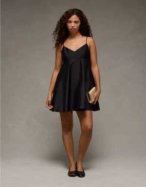 AE Bow Back Babydoll Mini Dress