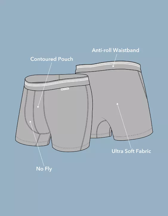 AEO Men's Pickles 4.5" Ultra Soft Boxer Brief - Image 6