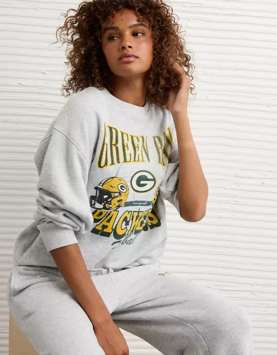 NFL Green Bay Packers Graphic Relaxed Fit Sweatshirt - Image 5