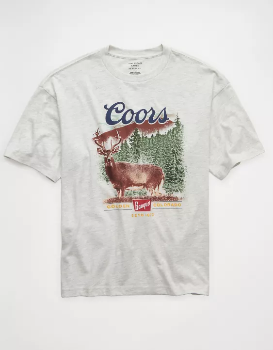 AE Boxy Coors Banquet Graphic T-Shirt - Image 4