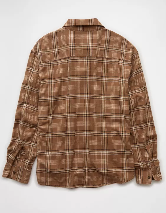 AE Relaxed Fit Everyday Flannel Shirt - Image 5