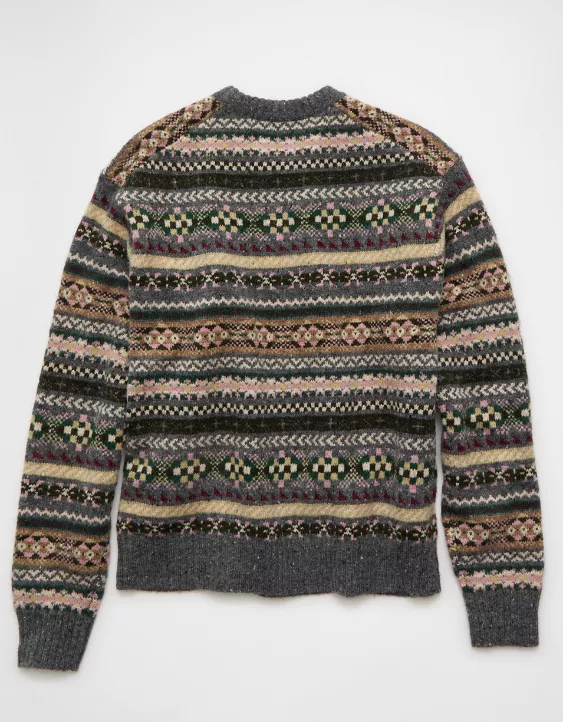 AE Cozy Cabin Fairisle Sweater - Image 5