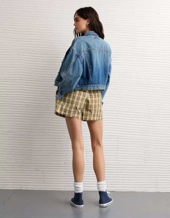 AE Plaid Boxer Sleep Short - Image 2