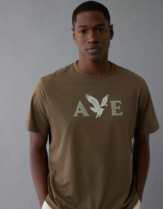 AE Lightweight Icon Logo Graphic T-Shirt - Image 4