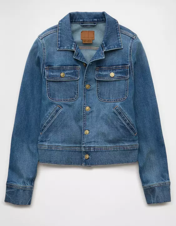 AE Preppy Denim Jacket - Image 3