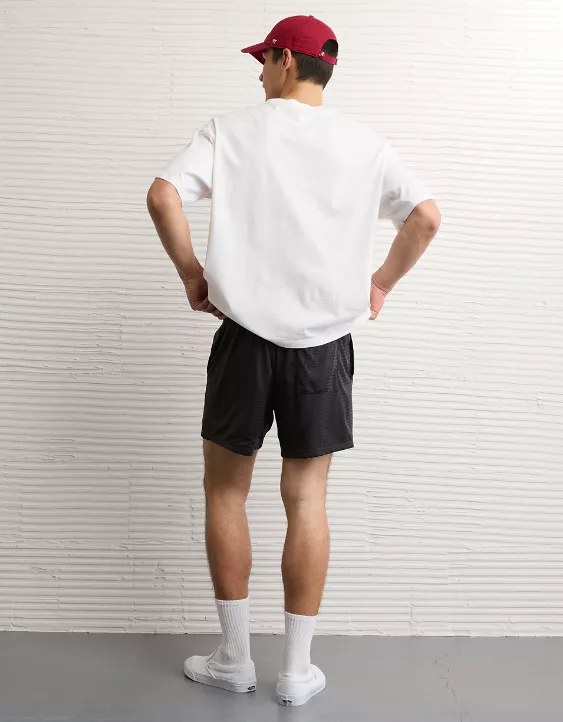 AE Alabama Crimson Tide 6" Mesh Lounge Short - Image 2