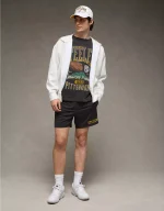 NFL Pittsburgh Steelers 6" Mesh Lounge Short