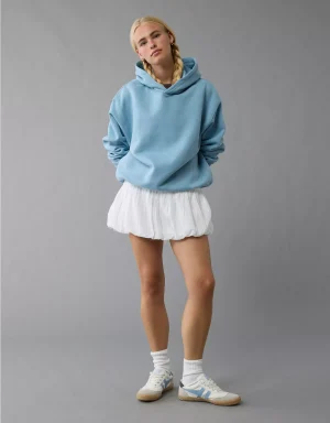 AE High-Waisted Smocked Bubble Skirt