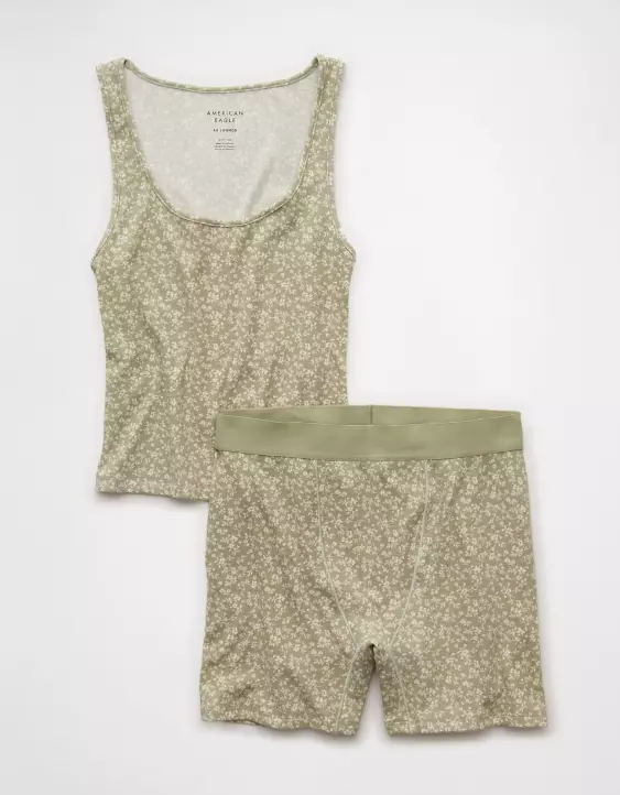 AE Boy Short + Tank Top Lounge Set - Image 3