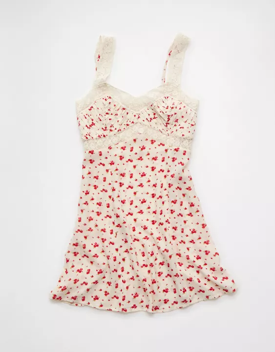 AE Lace Slip Mini Dress - Image 3