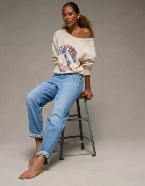 AE Florida Gators Graphic Off The Shoulder Sweatshirt