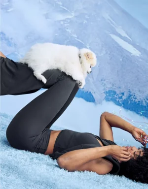 OFFLINE By Aerie Real Me High Waisted Crossover Flare Legging