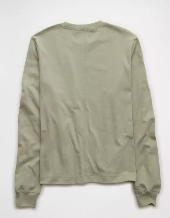 AE Everyday Luxe Long Sleeve T-Shirt - Image 4